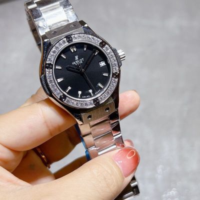 Hublot Big Bang Watch Band 36mm Lady Romantic and Surprising Gift Stainless Steel Strap Replica Watch